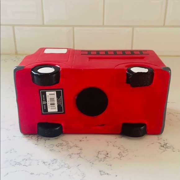Isaac Jacobs Fire Truck Coin Bank - Picture 14 of 16
